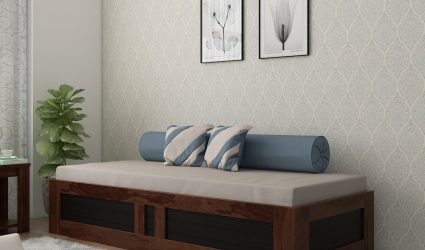 SM WOODLAND SOFA CUM BED