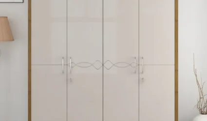 SM PEARL 4 DOOR WARDROBE