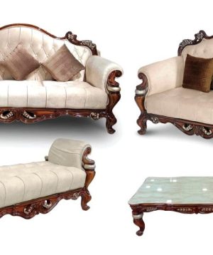 SM CAIERO SOFA SET (3+2+DIWAN+CENTRE TABLE)