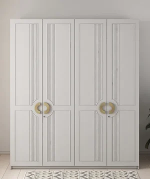 SM AKIRA 4 DOOR WARDBROBE